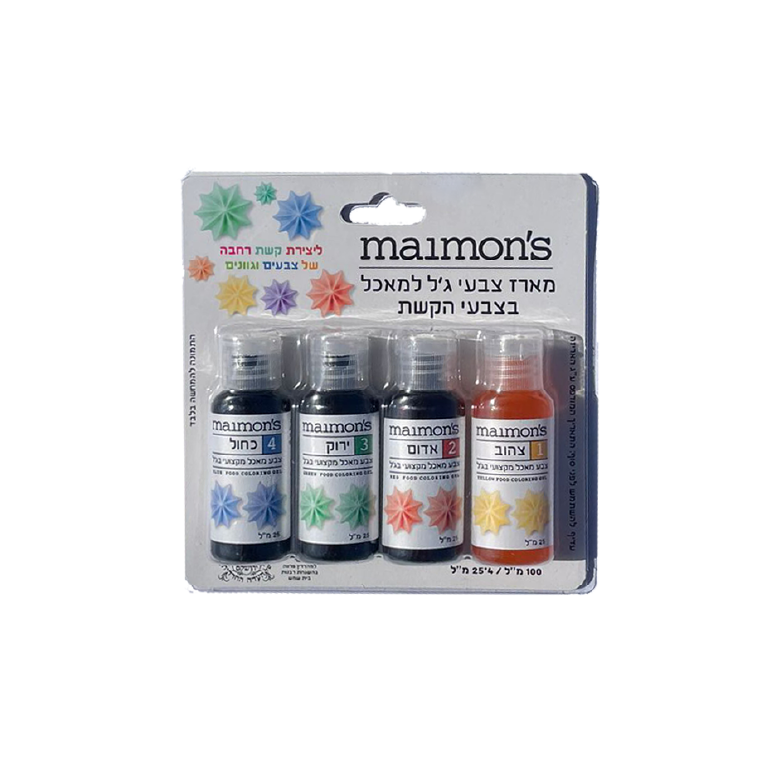 צבעי ג'ל למאכל image