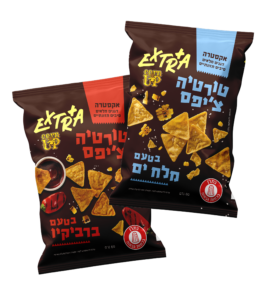 חטיפי טורטיה צ'יפס אקסטרה קריספים